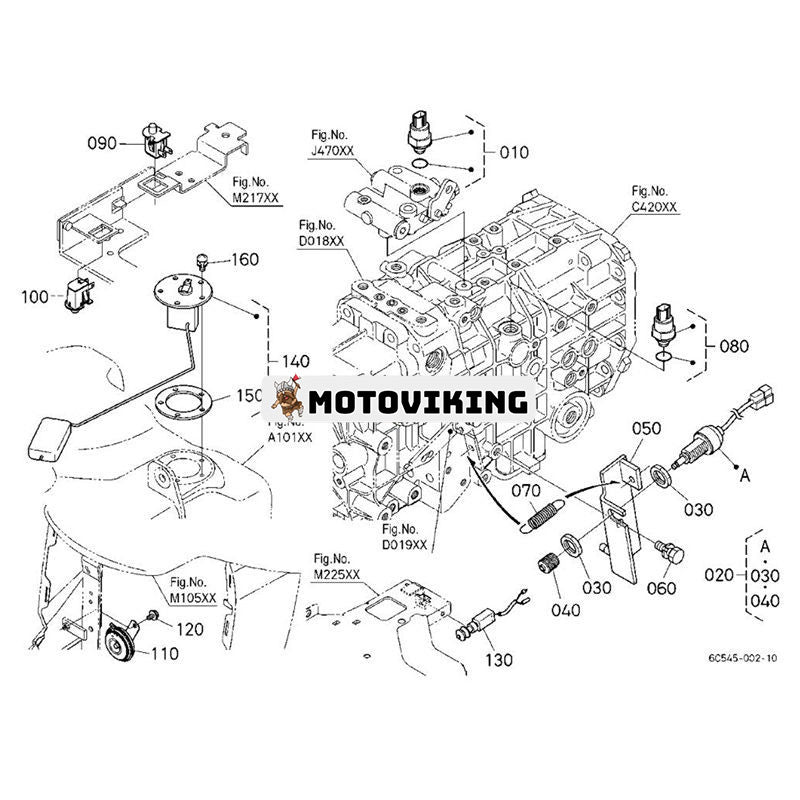 Säkerhetsbrytare 5T057-42230 för Kubota traktor B21 B26 B1700D B2100D B2400E B3030HSD L3010DT L3410DT M5040DT M8540HD M9540HDL