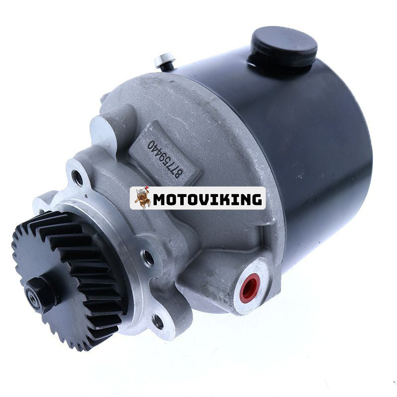 Servostyrningspump 87759440 E6NN3K514EA för Ford New Holland Tractor 2150 3055 3150 335 3400 3500 3550 5340 5600 6600 7000 7600
