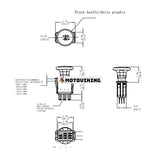 PTO Switch 582107601 107601 582107604 för Husqvarna Craftsman GT48 TC238 GT2254 LGT2554 LGT2654 YT42 YT46 YT48 YTH2348 YTH24 YTH2448 TC TS Series