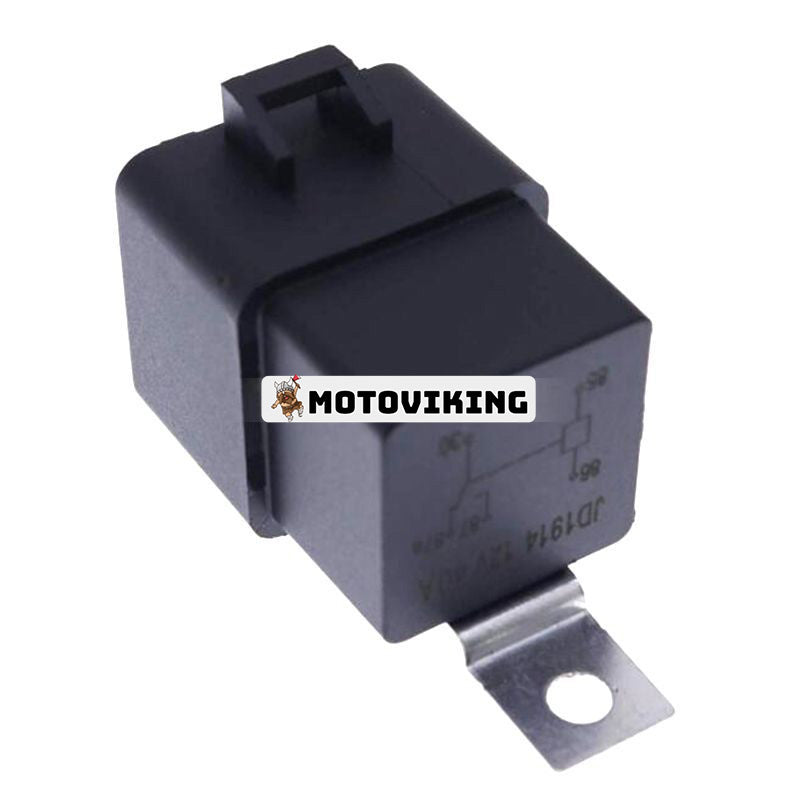 12V 40A relä VF4-55F11-S01 för John Deere 130 170 175 180 185 316 318 420 F910 F930 GX70 RX63 SRX75