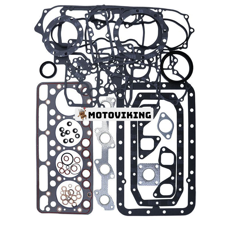 Översynspackningssats för Kubota V1702 V1702B motor KH90 Bobcat 743 733 grävmaskin