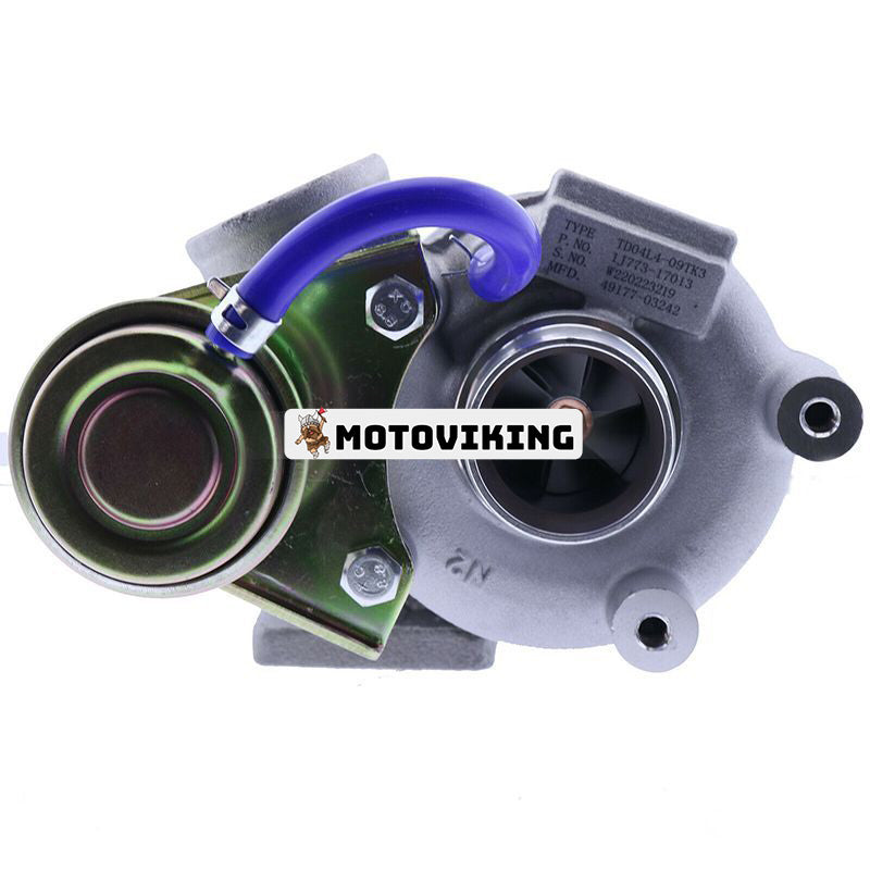 Turbo TD04L4 Turboladdare 1C041-17010 för Kubota Engine V3307 Traktor M8200 M9000