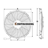 24V Fläkt 78-1186 för Thermo King Transportkylning KV-500 V-100 C-090 V-190 V-400 V-300 V-500