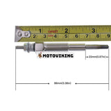 4 ST Glödstift 172-4585 för Caterpillar CAT minilastare 216 216B 216B3 226B 226B3 232B 242B