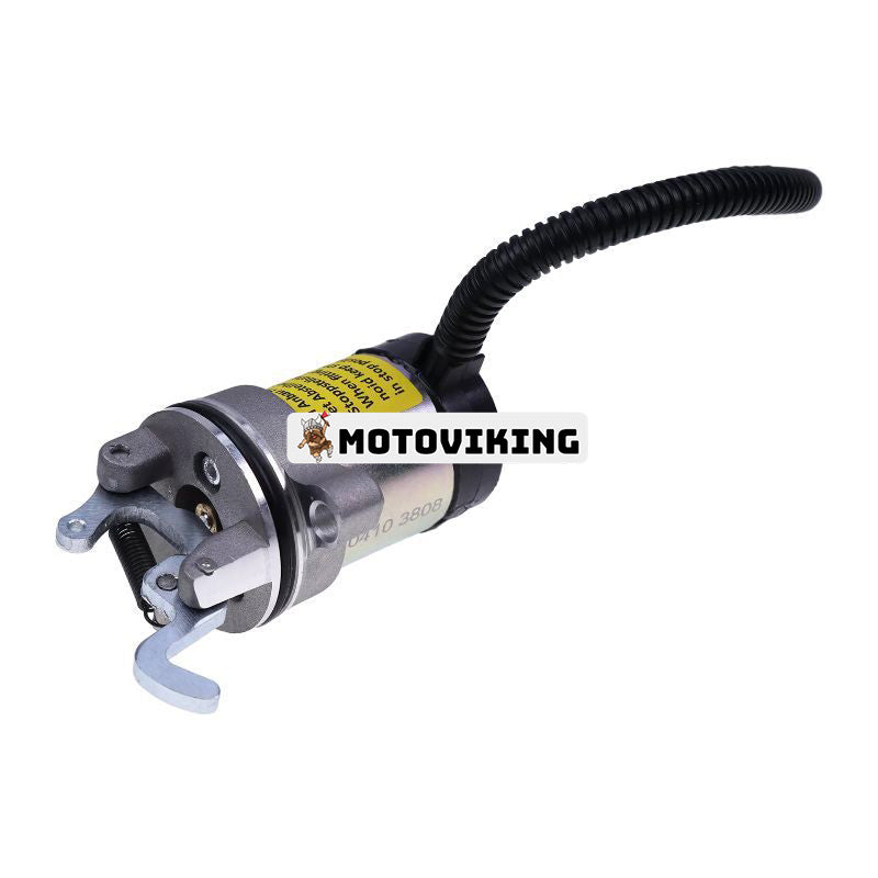 12V bränsleavstängningssolenoid VOE17205666 för Volvo Hjullastare L20F L25F L28F