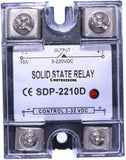 Solid State Relä SSR DC-DC 10A 3-32VDC/5-220VDC 10A Byt ut Crydom D1D12/D2D12