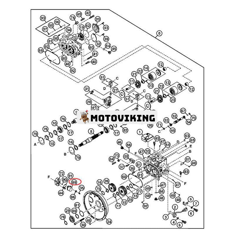 Hydraulisk pumpvinkelsensor 4716888 för Isuzu Engine 6WG1 Hitachi grävmaskin ZX470-5G ZX470LC-5G