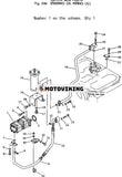 För Komatsu Bulldozer D50A-17 D50A-18 D50P-17 D50P-18 D50PL-17 Styrpump 07400-40400