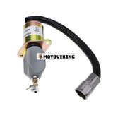 12V 3A Bränslestoppoljemagnetventil 1751ES-12A3UC12BIS för Hyundai R60-5 R60-6 R210-5 R335-7