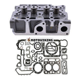 Motor Z602 Z602-E4B Z602-E3B Z602-E2B Z602-E Komplett cylinderhuvud med full packningssats för Kubota traktor BX1500 BX1500D