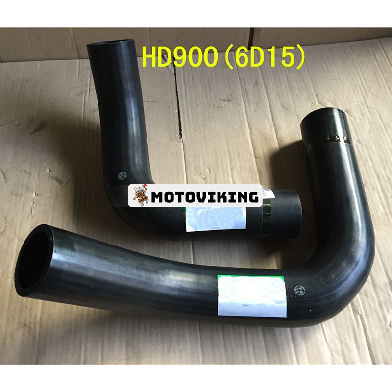 1 set vattenslang för Mitsubishi Engine 6D15 Kato grävmaskin HD900