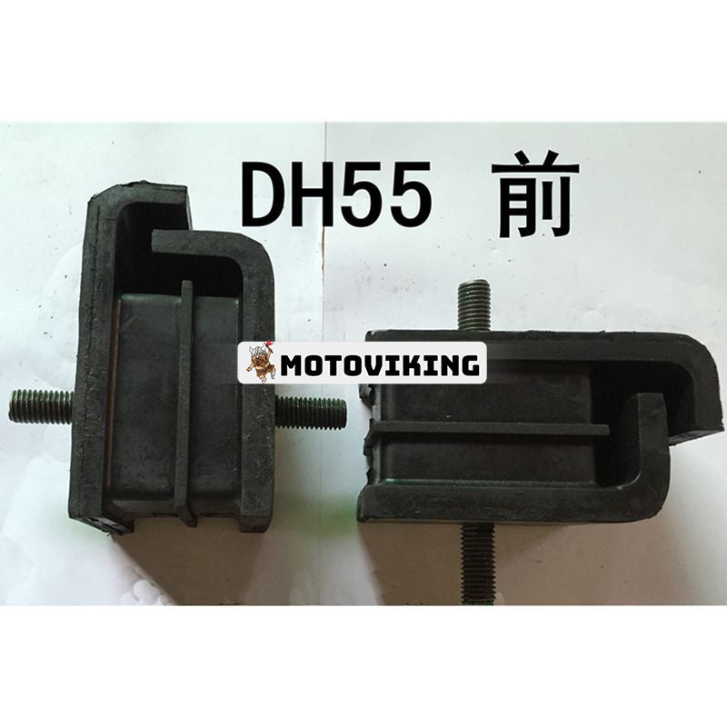 1 set monteringsgummikuddefötter stötfångare för Daewoo Doosan grävmaskin DH55 DH55-7