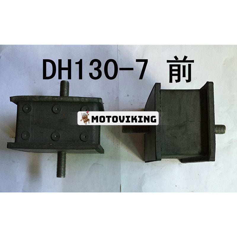 1 set monteringsgummikuddefötter stötfångare för Daewoo Doosan grävmaskin DH130-7