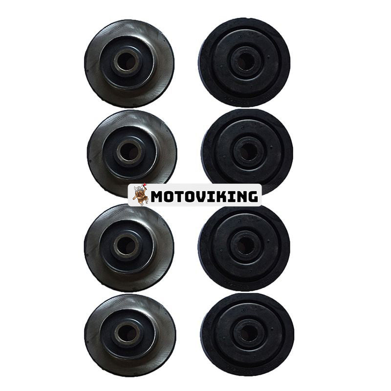 1 set monteringsgummikuddefötter stötfångare för Kato grävmaskin HD250 HD370