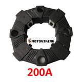 200A kopplingsanordning för grävmaskin Diameter 324 mm Höjd 70 mm