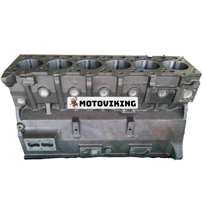 Bare Cylinder Block 6209-21-1200 för Komatsu Engine 6D95 Grävmaskin PC200 PC210 PC220 PC250