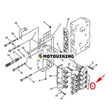 1st magnetventil 419-15-16910 för Komatsu hjullastare WA200-1 WA250-1 WA320-1 WA300-1 WA320-1LC WA250-1LC 532