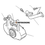 Oljepump 100-3717 för Caterpillar Engine 3056 Hjullastare CAT 924G 924GZ