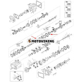 1 PC Synchronizer Cone 1316 304 183 för ZF Transmission 16S1650 ZT1816