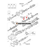 1 PC Synchronizer Cone 1297 304 196 för ZF Transmission 16K130 16S112 16K160 16K190