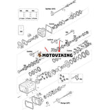 1 PC Synchronizer Ring 1296 304 135 för ZF Transmission 16K130 16S112 16K160 16K190