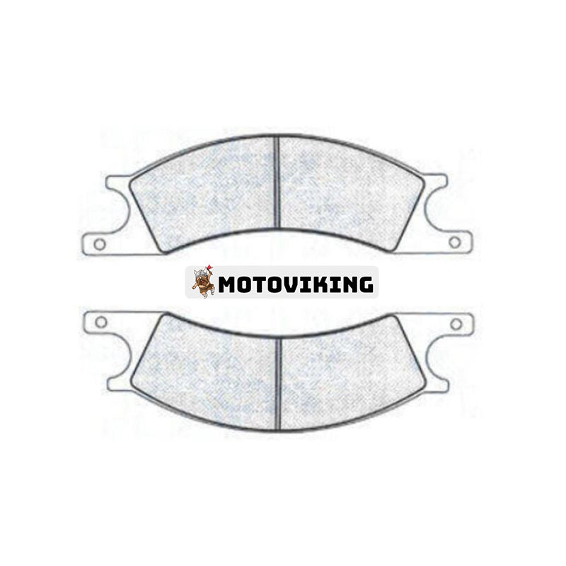2 ST Bromsbelägg 385-10-178472 för Komatsu hjullastare 530 530B 530-1 530B-1