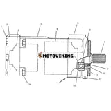 Hydraulpumppatron 3G7658 för Caterpillar CAT 920 930 173B 183B 528 528B 530B 613B 613C 613G FB518