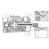 Hydraulpumppatron 3G2718 för Caterpillar CAT Feller Buncher FB518 Hjullastare 920