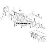 Bromsbeläggssats VOE17410989 för Volvo midjestyrd dumper A25G A30G A35G A40G A45G