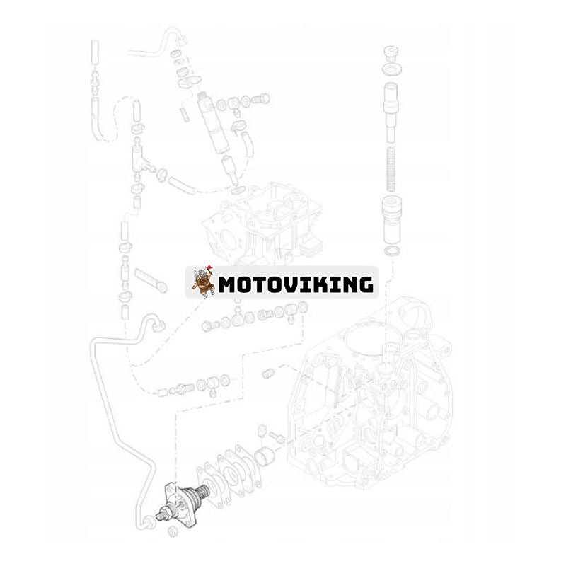 Bränsleinsprutningspump 000002266300 50492800 för Hatz Engine 1D81 1D90