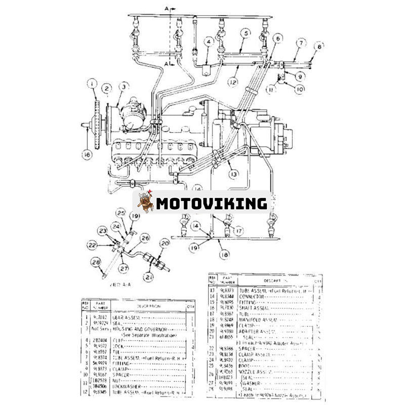 Munstycksenhet 9L9263 för Caterpillar Engine 1140 1145 1150 1160 3145 3150 3160 Grävmaskin CAT 225