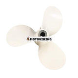 3X11 3/4X7 1/2 aluminiumpropeller 676-45956-61-EL för Yamaha utombordsmotor 40 hk