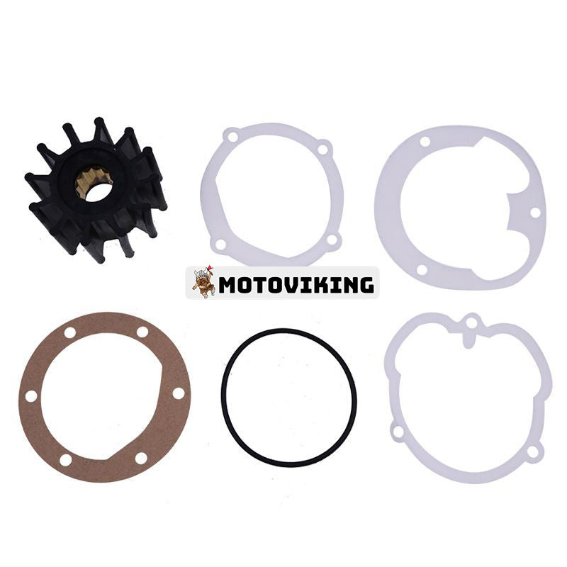 Havsvattenpump impeller reparationssats 3862567 för Volvo Penta Engine 3.0GLM-A 4.3GL-C 5.7Gi-A 5.0GXi-B 7.4GSiPEFS 8.1Gi-EF D2-55C