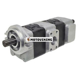 Hydraulpump 128E7-10201 för TCM gaffeltruck FD45-50T8 FD45-50C8 FG45-50T8 FD35-50T9