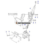 Styrventilenhet 3BA-34-51110 för Komatsu gaffeltruck FB10/14EX-10 FB10/14EX-8 FB15/18EXF-10 FB20/25EX-8