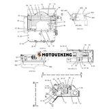 Motorenhet 174-1489 för Caterpillar Truck CAT 69D 769D 771D 773D 773E 775D 775E 776D 777D 777E