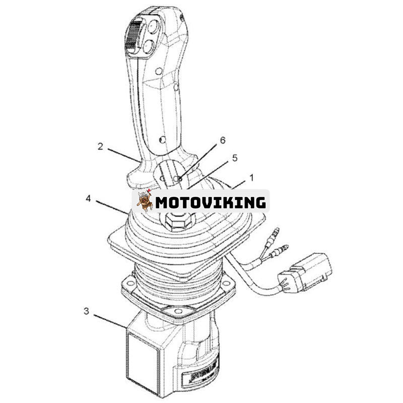 Styrspakspilotventil 310-0382 för Caterpillar CAT 312E 316E 318E 320E 324E 329E 336E 349E