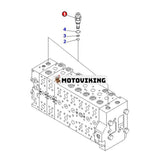 Huvudavlastningsventil 723-40-92203 för Komatsu grävmaskin PC220-7 PC220LC-7 PC270-7 PC240-8K PC308USLC-3E0