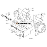 Cover Dust 35860-62852 för Kubota Tractor L45 L47 L48 M4700 M4950 M5030 M5040DT M5950 M6030 M7950 M8030 M9000 MX5100H