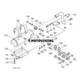 Avgasgrenrör 16264-12310 för Kubota Engine D905 D1105 D1305 Grävmaskin KX41-2 KX61-2 U25S U27-4