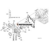 Oljepump 1G772-35070 för Kubota Engine V3307DI Grävmaskin KX080-4 traktor M5040DT M6040FC M7040SU M7060HFC