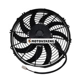 12" Medium Profile Puller Fan 30101504 VA10-AP50/C-25A för Spal