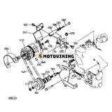 12V 35A Generator 15253-64010 för Kubota Tractor B6200D B6200E B7200E L2250DT L2250F L2550F