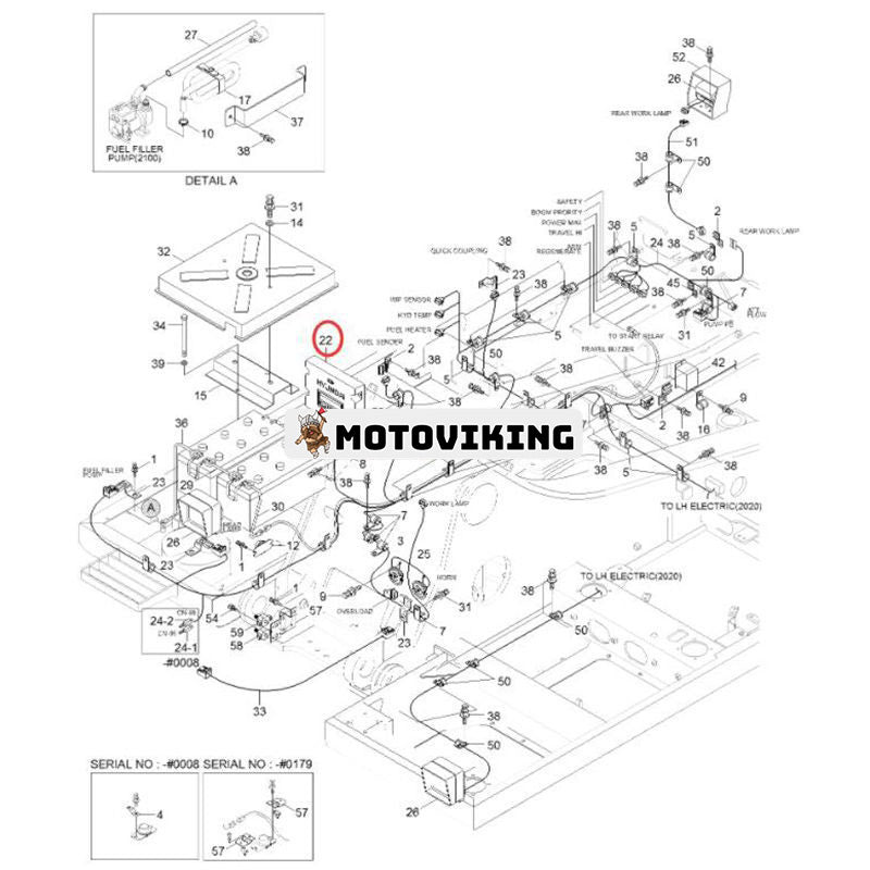 Styrenhet 21Q9-32101 för Hyundai Grävmaskin R320LC-9 R320LC9