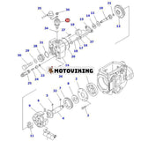 Magnetventil DK146650-1320 för Komatsu Engine 6D102E-1 S6D102E-2 Gaffeltruck DX20 Grävmaskin PC88MR-6 PW98MR-6