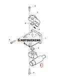 Adapterbeslag R284028 för John Deere traktor 5-750 5-754 5-800 5-850 5-904 5800 5850 5E-904 6A-1104