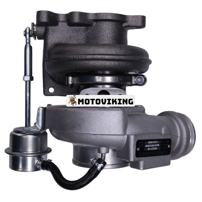 Turbo HE221W Turboladdare 3781989 3781990 för Cummins Engine ISDE140 4,5L