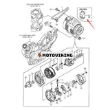 Styrenhet 129930-77950 för Yanmar Engine 4TNE92 Hyundai Gaffeltruck HDF20-5 HDF25-5 HDF30-5