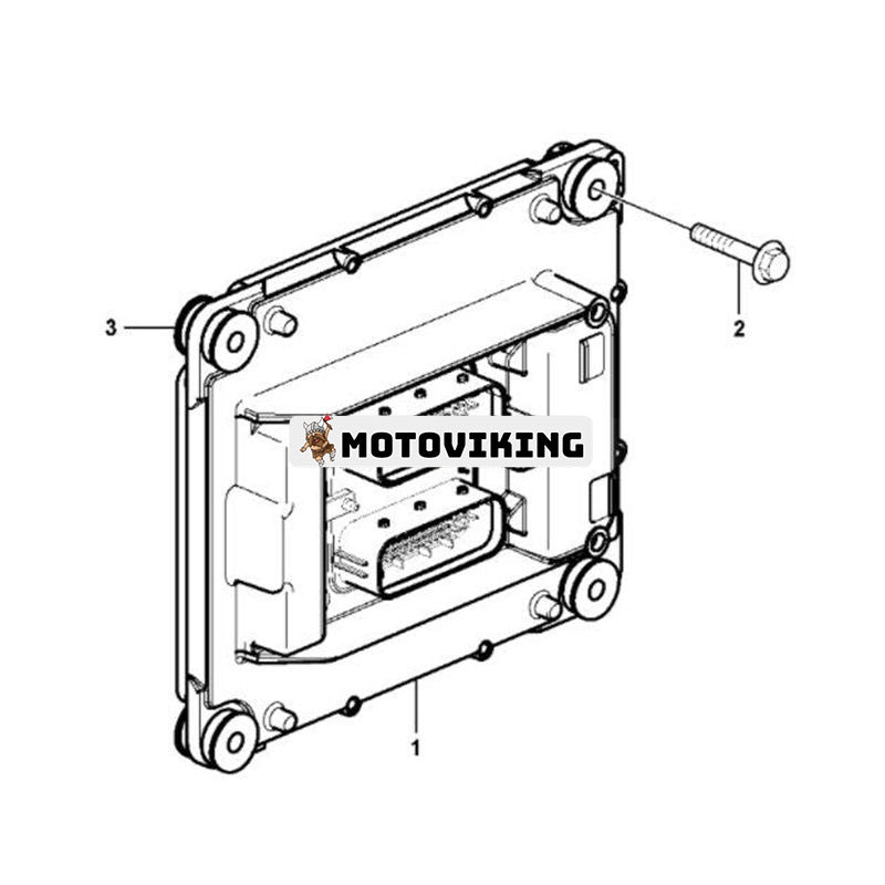 ECU Controller 60100011 för Volvo Grävmaskin EC140D EC180D EC220D EC250D EC300D EC350D EW140D EW180D EW210D Med program