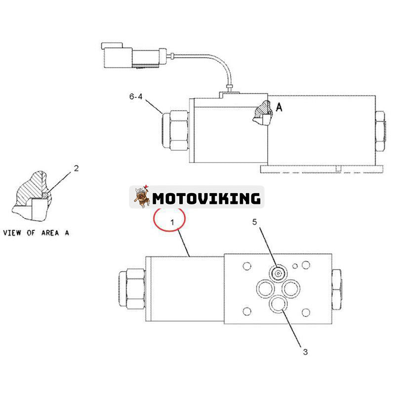 Solenoidspole 117-2911 för Caterpillar CAT Grävlastare 416C 420D 424D 426C 428C 430D 432D 436C 438C 442D 446B 446D